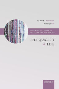 The Quality of Life Martha Nussbaum Editor
