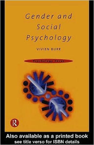 Gender and Social Psychology - Vivien Burr