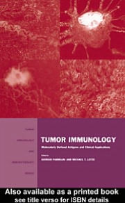 Tumor Immunology: Molecularly Defined Antigens and Clinical Applications - Giorgio Parmiani