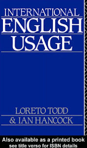 International English Usage - Edited by Lorento Todd