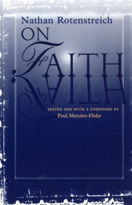 On Faith Nathan Rotenstreich Author
