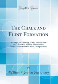 The Chalk and Flint Formation: Its Origin, in Harmony With a Very Ancient and a Scientific Modern Theory of the World, Illustrated With Facts and Specimens (Classic Reprint) - William Brown Galloway