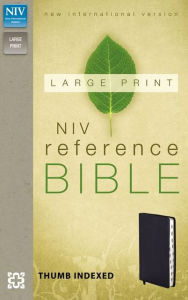NIV Reference Bible, Large Print Indexed - Zondervan