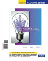 Finite Mathematics for Business, Economics, Life Sciences and Social Sciences, Books a la Carte Edition - Raymond A. Barnett