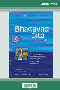 Bhagavad Gita: Annotated & Explained (16pt Large Print Edition) Shri Purohit Swami Author