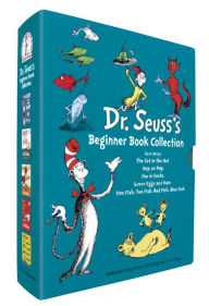 Dr. Seuss's Beginner Book Collection: The Cat in the Hat; One Fish Two Fish Red Fish Blue Fish; Green Eggs and Ham; Hop on Pop; Fox in Socks Dr. Seuss