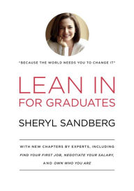 Lean In for Graduates Sheryl Sandberg Author