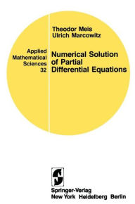 Numerical Solution of Partial Differential Equations T. Meis Author