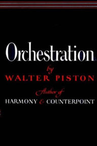 Orchestration Walter Piston Author