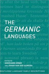 The Germanic Languages Ekkehard Konig Author
