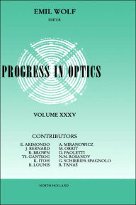 Progress in Optics Emil Wolf Editor