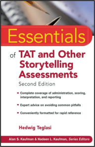 Essentials of TAT and Other Storytelling Assessments Hedwig Teglasi Author