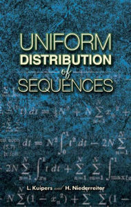 Uniform Distribution of Sequences L. Kuipers Author