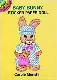 Baby Bunny Sticker Paper Doll - Carol Munshi