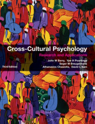 Cross-Cultural Psychology: Research and Applications - John W. Berry