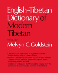 English-Tibetan Dictionary of Modern Tibetan Melvyn C. Goldstein Author