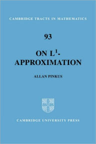 On L1-Approximation Allan M. Pinkus Author