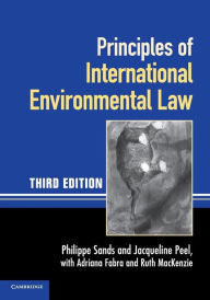 Principles of International Environmental Law Philippe Sands Author