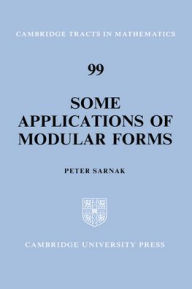 Some Applications of Modular Forms Peter Sarnak Author