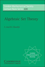 Algebraic Set Theory Andri Joyal Author