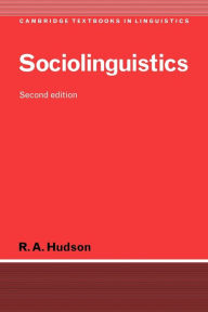 Sociolinguistics R. A. Hudson Author