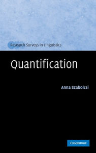Quantification Anna Szabolcsi Author
