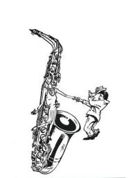 Greeting Cards -- Saxophone (Pack of 8): All Occasion, 8 Greeting Cards & Envelopes Alfred Music Other