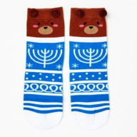 Hanukkah Bear Kids Socks Form Pac Author
