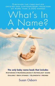 What's in a Name? Susan Osborn Author