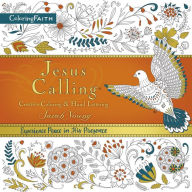 Jesus Calling Creative Coloring and Hand Lettering Sarah Young Author