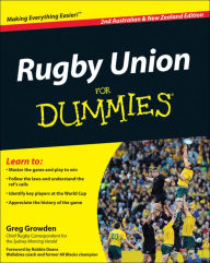 Rugby Union For Dummies Greg Growden Author