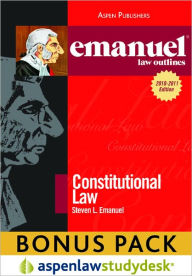 Elo: Constitutional Law 2010 Studydesk Bonus Pack - Steven L. Emanuel