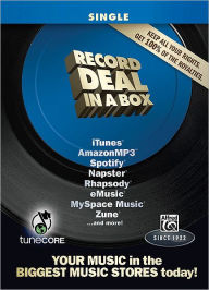 Record Deal in a Box -- Single Edition: Tunecore 1-Year Publishing Deal and Studio One Recording Program , Boxed Set Alfred Music Other