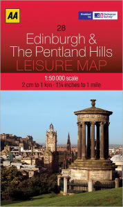 Leisure Map Edinburgh and Pentland Hills AA Publishing Author