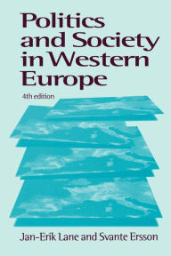 Politics and Society in Western Europe Jan-Erik Lane Author