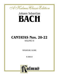 Cantatas No. 20-22: Miniature Score (German Language Edition), Miniature Score - Johann Sebastian Bach