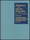 Dictionary of Literary Biography: Vol. 201 Twentieth-Century British Book Collectors and Bibliographers - William Baker
