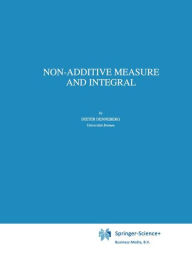 Non-Additive Measure and Integral D. Denneberg Author