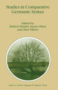 Studies in Comparative Germanic Syntax H. Haider Editor