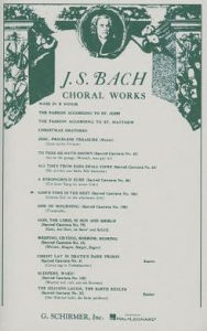 God's Time Is the Best Time: Cantata #106 for SATB Chorus, English Only: (Sheet Music) - Johann Sebastian Bach