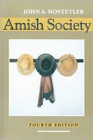Amish Society John A. Hostetler Author