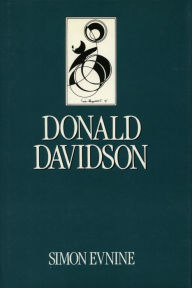 Donald Davidson Simon Evnine Author