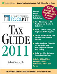 Toolkit Tax Guide 2011 Robert Steere, JD Author