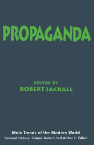 Propaganda Robert Jackall Editor