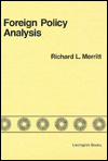 Foreign Policy Analysis - Richard L. Merritt