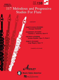 117 Melodious and Progressive Studies for Flutes #138 Hal Leonard Corp. Created by