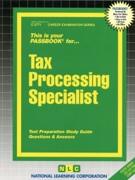 Tax Processing Specialist National Learning Corporation Author