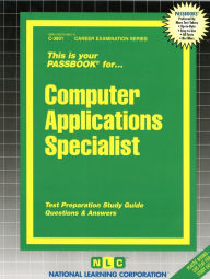 Computer Applications Specialist National Learning Corporation Author