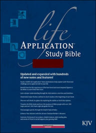 KJV Life Application Study Bible, Second Edition (Red Letter, Bonded Leather, Burgundy/maroon, Indexed) Tyndale Created by