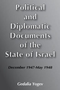 Political and Diplomatic Documents of the State of Israel